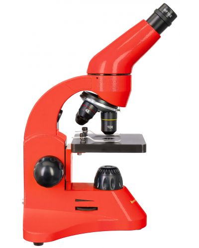 Микроскоп Levenhuk - Rainbow 50L PLUS, 64–1280x, Orange - 3