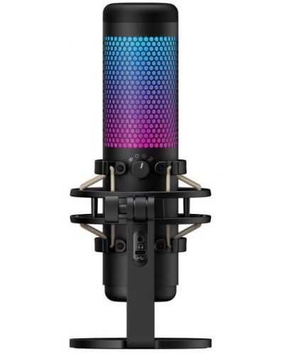 Микрофон HyperX - QuadCast S, RGB, черен - 3