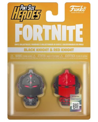 Мини фигури Funko Pint Size Heroes 2-Pack: Fortnite - Black Knight & Red Knight - 2