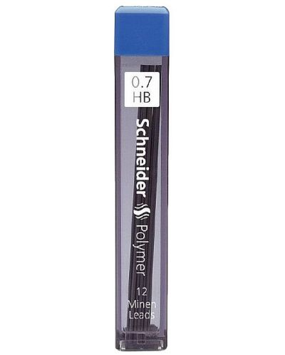 Мини графити Schneider - HВ, 0.7 mm, 12 броя - 1