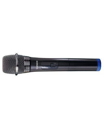 Микрофони Lenco - MCW-020BK, безжични, 2 бр., черни - 4