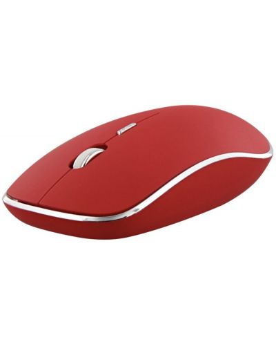 Мишка T'nB - Rubby 2, оптична, безжична, червена - 2