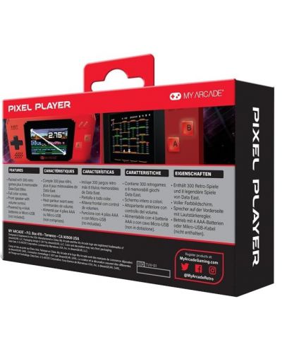 Мини конзола My Arcade - Data East 300+ Pixel Player - 3