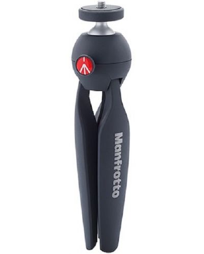 Мини статив Manfrotto - PIXI Smart + държач за смартфон, черен - 2