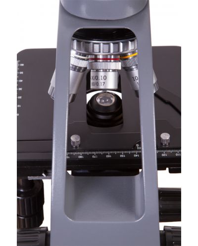 Mикроскоп Levenhuk - 720B, сив/черен - 6