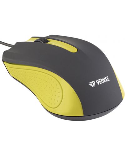 Мишка Yenkee - 1015YW, оптична, жълта - 2