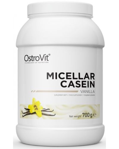 Micellar Casein, ванилия, 700 g, OstroVit - 1