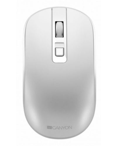 Мишка Canyon - MW-18, оптична, безжична, бяла - 1
