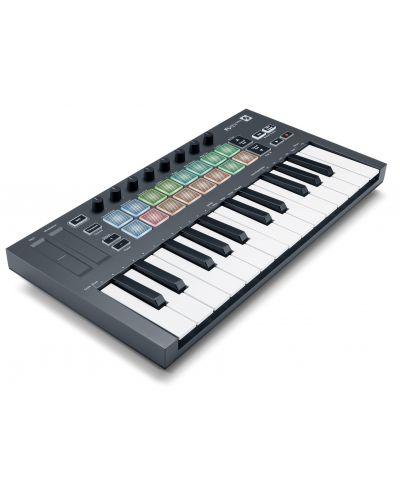 MIDI контролер Novation - FLkey Mini, черен - 2