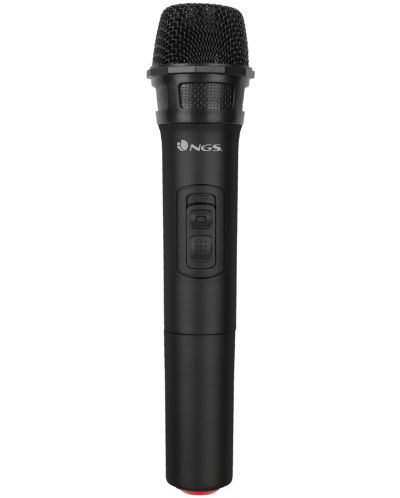 Микрофон NGS - Singer Air, безжичен, черен - 1