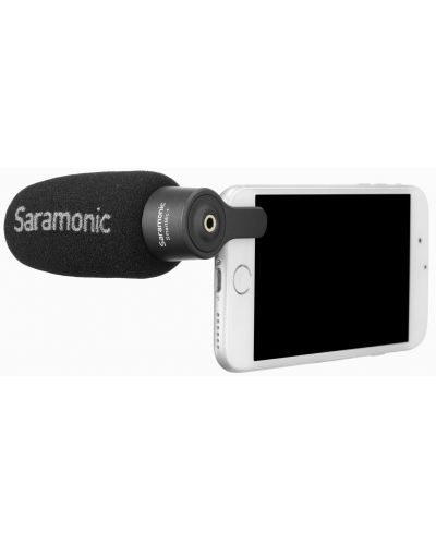 Микрофон Saramonic - SmartMic Plus, безжичен, черен - 6