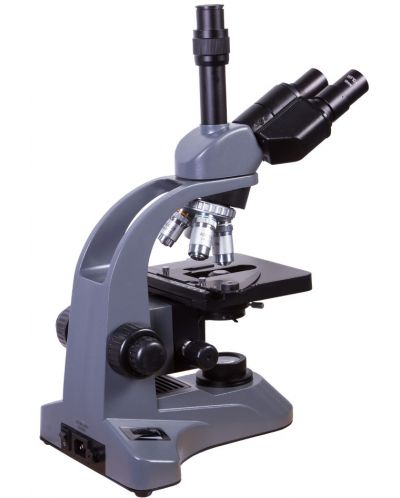 Микроскоп Levenhuk - 740T, сив/черен - 3
