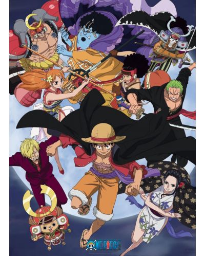 Мини плакат GB eye Animation: One Piece - Wano Raid - 1