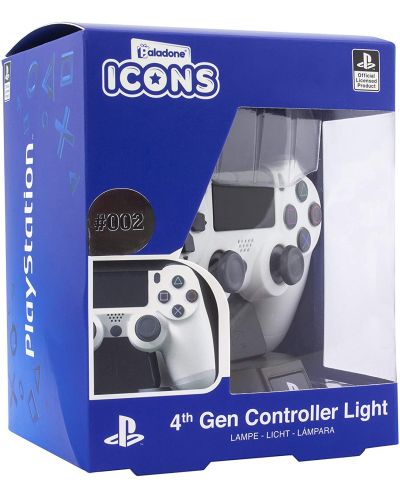 Лампа Paladone Games: PlayStation - PS4 Controller - 3