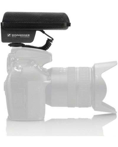 Микрофон за камера Sennheiser - MKE 440 Stereo Shotgun, черен - 4