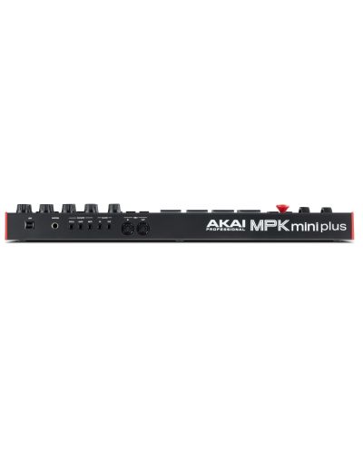 MIDI контролер Akai Professional - MPK Mini Plus, черен/червен - 5