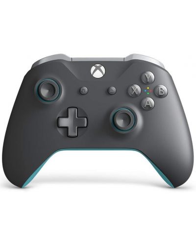 Microsoft Xbox One Wireless Controller - Grey and Blue (разопакован) - 1