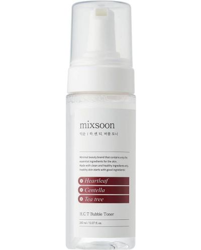 Mixsoon H.C.T. Ексфолиращ тонер Bubble, 150 ml - 1