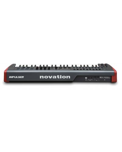 MIDI контролер Novation - Impulse 49, сив - 3