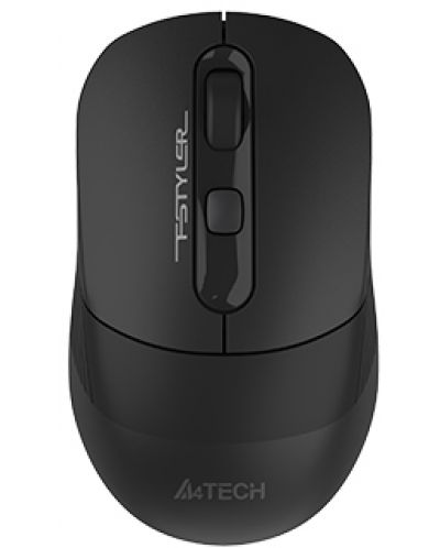 Мишка A4tech - Fstyler FB10C, оптична, безжична, Stone Black - 1