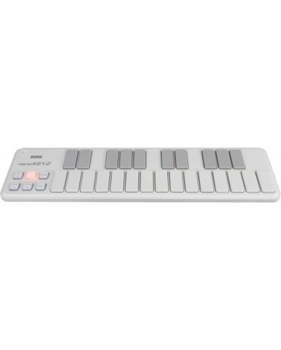 MIDI контролер Korg - nanoKEY2, бял - 2
