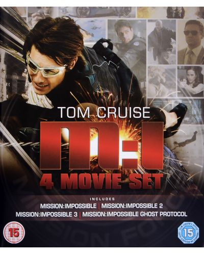 Mission Impossible Quadrilogy Movie Collection (Blu-Ray) - 1