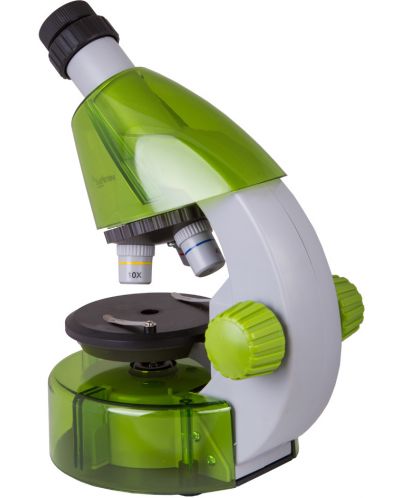 Микроскоп Levenhuk - LabZZ M101, зелен - 4