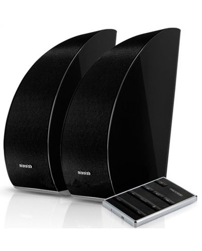 Аудио система Microlab - T8 Bluetooth, 2.0, черна - 1