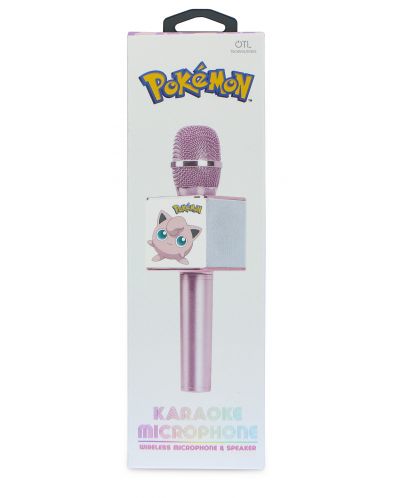 Микрофон OTL Technologies - Pokemon Jigglypuff, безжичен, розов - 5