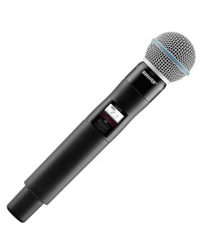 Микрофон Shure - QLXD2/B58-K51, безжичен, черен - 2