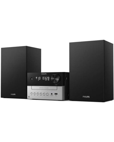 Аудио система Philips - TAM3205/12, 2.0, черна/сива - 3