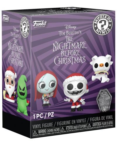 Мини фигура Funko Disney: Nightmare Before Christmas - Mystery Minis Blind Box - 3