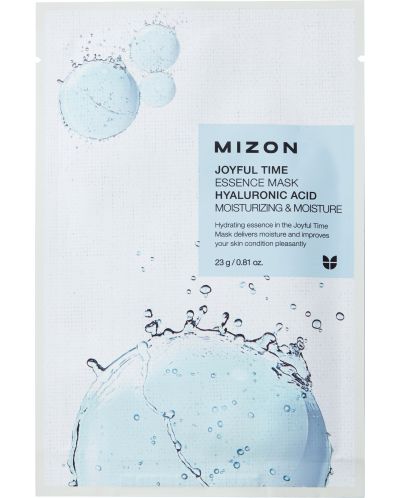 Mizon Joyful Time Лист маска за лице Hyaluronic Acid, 23 g - 1