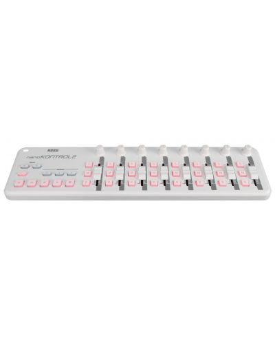 MIDI контролер Korg - nanoKONTROL2, бял - 2