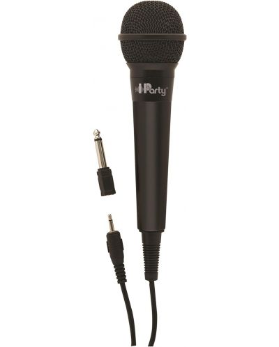 Микрофон Lexibook - iParty MIC100BK, черен - 3
