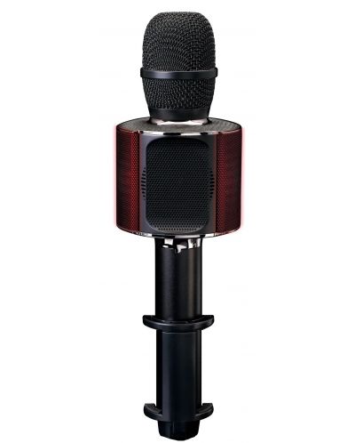 Микрофон Lenco - BMC-090BK, безжичен, черен - 2