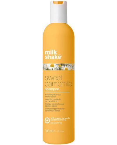 Milk Shake Sweet Camomile Ревитализиращ шампоан за руса коса, 300 ml - 1