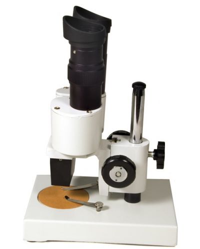 Микроскоп Levenhuk - 2ST, бинокулярен, бял - 2
