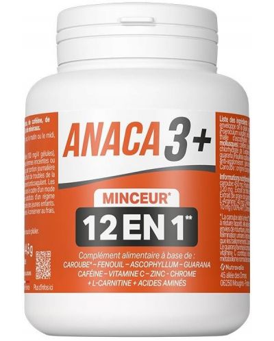 Minceur 12 en 1 Формула за оптимално телесно тегло, 120 капсули, Anaca3 - 1