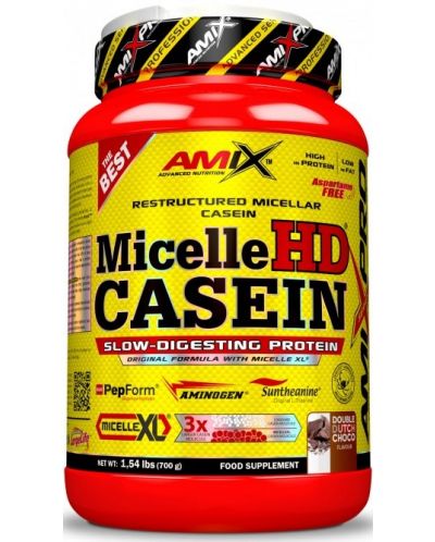 Micelle HD Casein, двоен белгийски шоколад, 700 g, Amix - 1