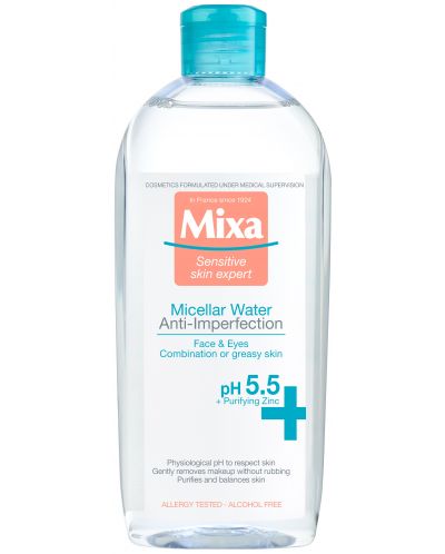 Mixa Мицеларна вода Anti-Imperfections, 400 ml - 1
