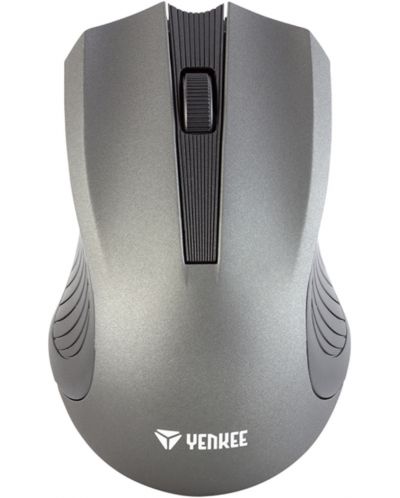 Мишка Yenkee - 2015GY, оптична, безжична, сива - 1