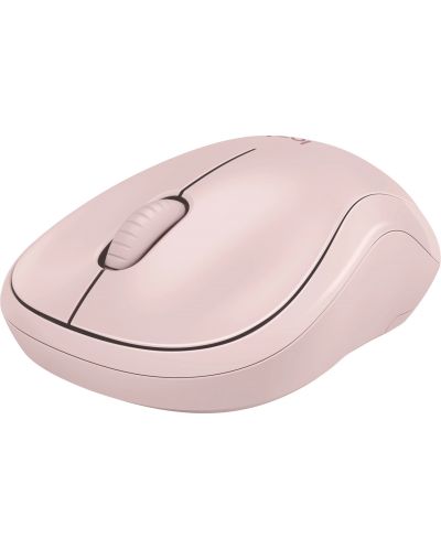 Мишка Logitech - M220 Silent, оптична, безжична, розова - 3