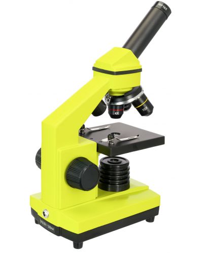 Микроскоп Levenhuk - Rainbow 2L PLUS, 64–640x, Lime - 3