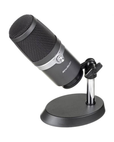 Микрофон AverMedia - Live Streamer AM310, сив/черен - 4