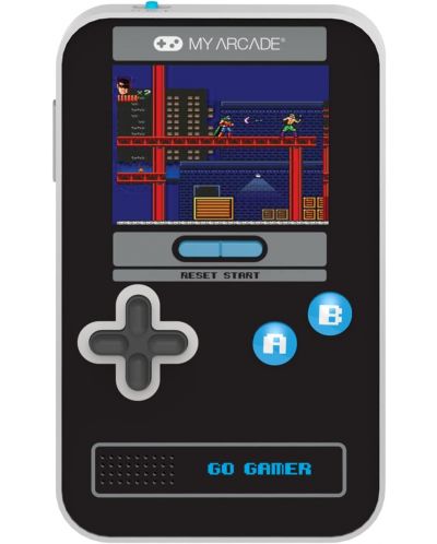 Мини конзола My Arcade - Gamer V Classic 300in1, черна/синя - 1