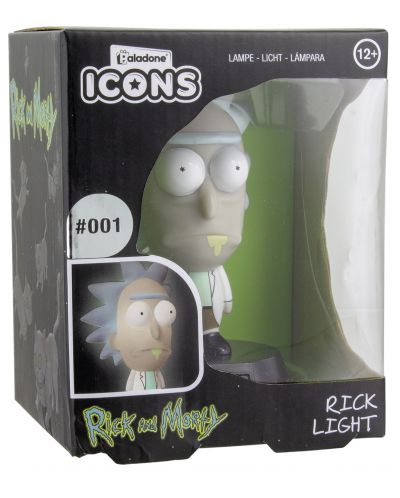 Лампа Paladone Animation: Rick & Morty - Rick - 3