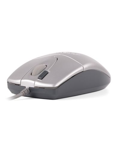 Мишка A4tech - OP 620D, оптична, сребриста - 3