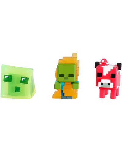 Комплект мини фигурки Fisher Price - Minecraft, 3 броя III - 1