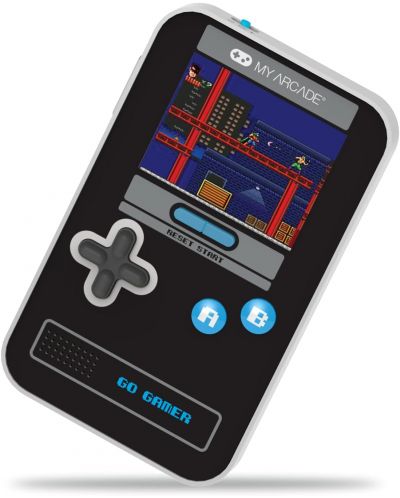 Мини конзола My Arcade - Gamer V Classic 300in1, черна/синя - 2